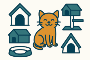 Katzenhäuser, Häuser für Katzen